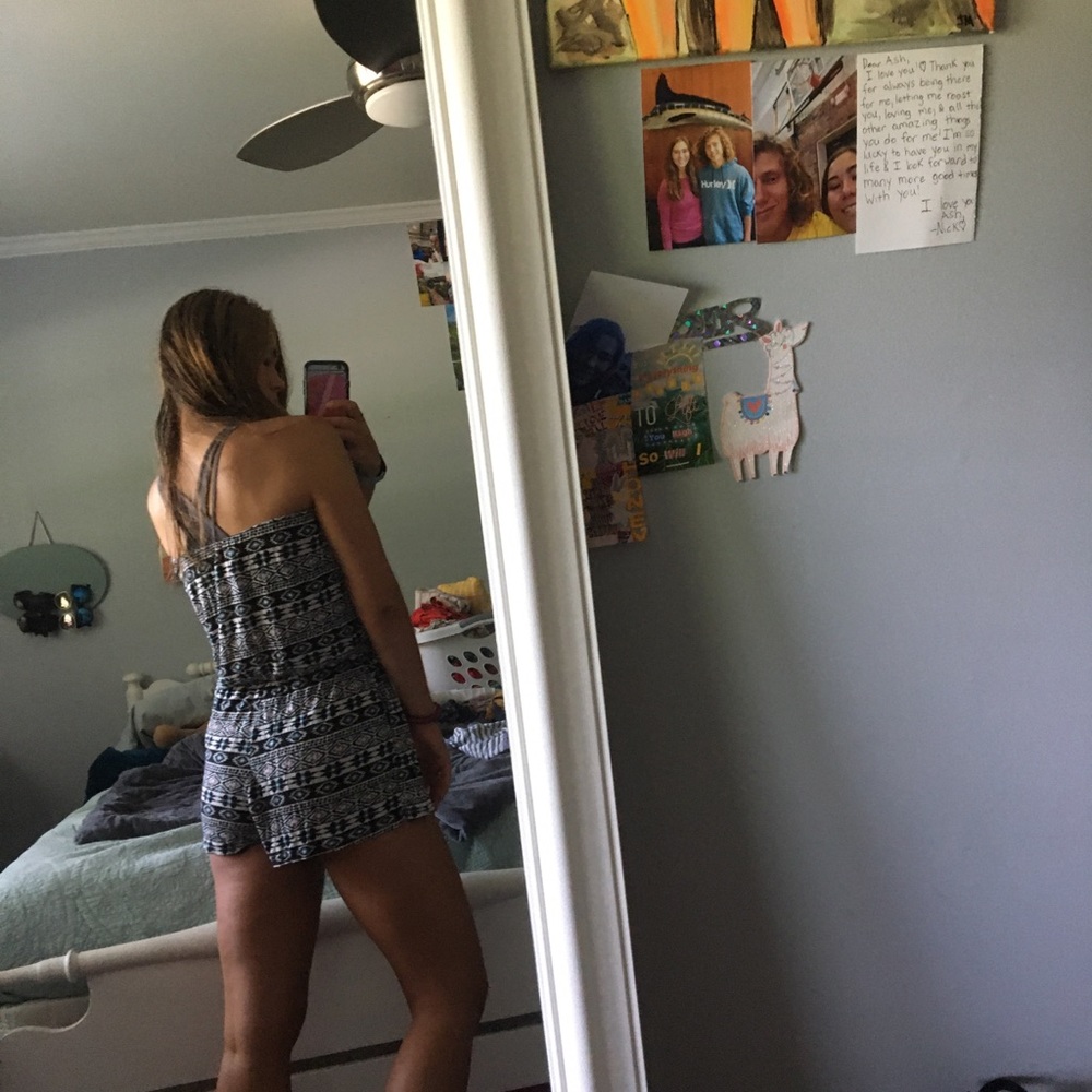 Patterned Romper - image 2